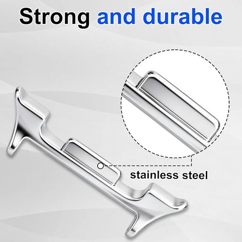 20mm/0.79in Watch Band Adapter for Samsung, Stainless Steel Band Connectors Compatible with Samsung Galaxy Watch 8 and 8 Classic in Saudi Arabia