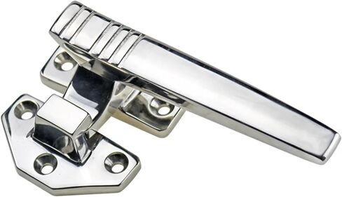 304 Stainless Steel Handle Industrial Equipment Engineering Machinery Rotary Door Closing Handle 1Pcs(Left) in Saudi Arabia