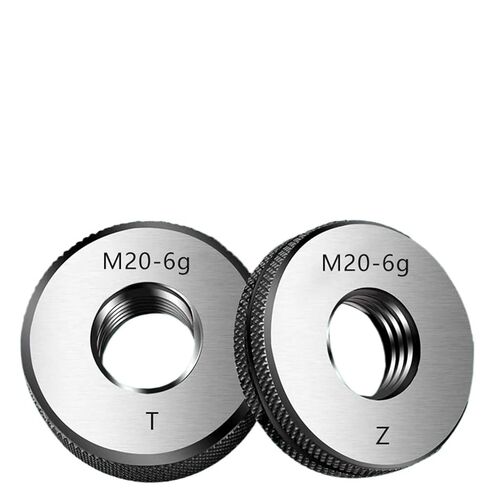 1SET(1*GO+1*NOGO) M9-M15 Non-Standard Metric Fine Tooth Thread Ring Gauge 6g Measure Tool M9M10M11M X1.5 0.5 1.25 1.0(M9X1-6g T Z) in Saudi Arabia