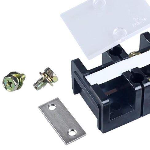 2 حزمة DIANQI 60A 660V محطة كتلة 3 موقف المسمار محطة قطاع صف مزدوج مع غطاء (TC603 2 قطعة) in Kuwait