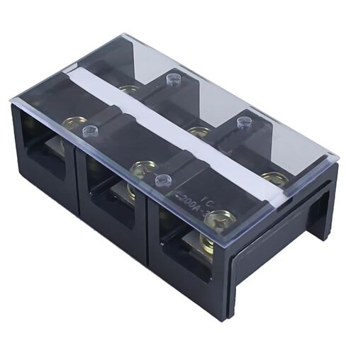 2 حزمة DIANQI 60A 660V محطة كتلة 3 موقف المسمار محطة قطاع صف مزدوج مع غطاء (TC603 2 قطعة) in Kuwait