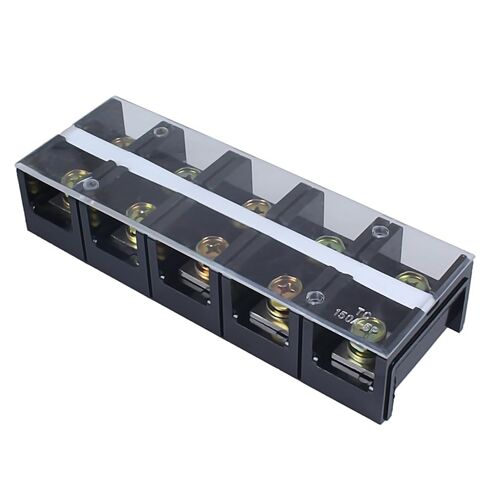 2 حزمة DIANQI 60A 660V محطة كتلة 3 موقف المسمار محطة قطاع صف مزدوج مع غطاء (TC603 2 قطعة) in Kuwait