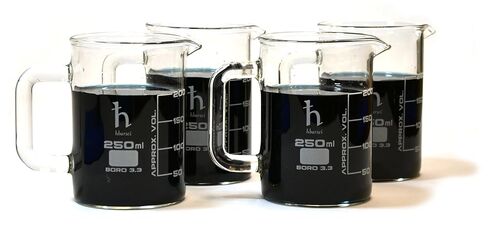 أكواب EISCO الفاخرة المصنوعة يدويًا، زجاج بوروسيليكات عالي الجودة، سعة 8.4 أونصة (250 مل) - عبوة من 4 أكواب in Saudi Arabia