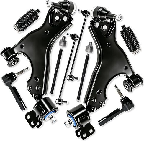 10 قطع من ذراع التحكم الأمامي السفلي Sway Bar End Link لـ Buick 2009-2013 Enclave، لشفروليه TRAVERSE09-17، لـ GMC 07-16 Acadia، 2017 Acadia Limited، لـ Saturn 07-10 Outlook K621231 K621232 in Kuwait