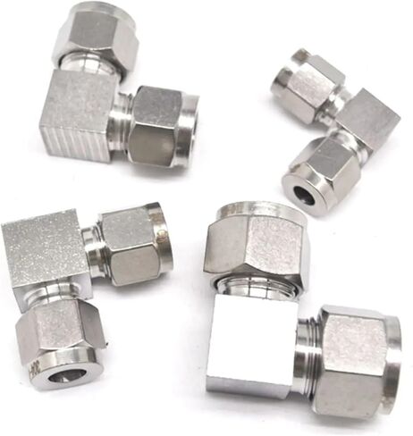 1 قطعة أنبوب مناسب O/D 3-25 مللي متر 1/8 "1/4" 3/8" 1/2" 3/4" 1" 304 الفولاذ المقاوم للصدأ متساوي الكوع الطويق تركيب ضغط الهواء الهوائي (20 مللي متر) in Kuwait