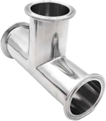 SS304 / 316L تركيب المحملة الصحية من الفولاذ المقاوم للصدأ OD19mm-102mm الأنابيب OD 50.5-119MM مناسبة لمشبك العمود الثلاثي 1.5 "- 4" (SS304،76mm x الطويق 91) in Kuwait