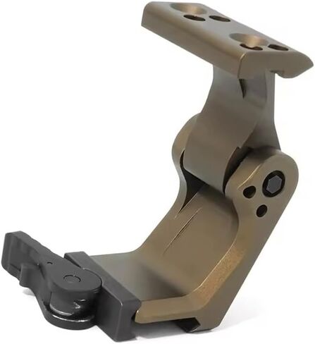 FTC (Flip-to-Center) Quick Detach (QD) Mounting Bracket for Holosun HM3X Magnifier - 2.26 Inch Optical Centerline Height, Precision CNC Machined with Aluminum & Steel Build in Saudi Arabia