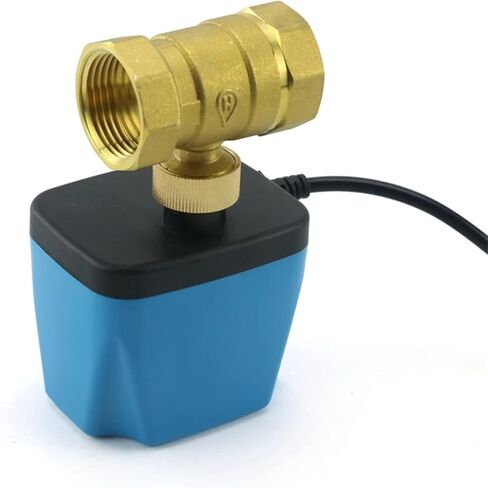 1/2 3/4 1 2 Inch Normally Closed Motorized Ball Valve 220V 12V 24V 2-Wire Brass Electric Solenoid Valve DN15 DN20 DN25 DN32 1Pcs(2",AC220V_NORMALLY CLOSED) in Saudi Arabia