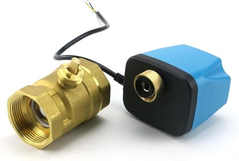 1/2 3/4 1 2 Inch Normally Closed Motorized Ball Valve 220V 12V 24V 2-Wire Brass Electric Solenoid Valve DN15 DN20 DN25 DN32 1Pcs(2",AC220V_NORMALLY CLOSED) in Saudi Arabia