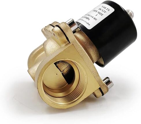 1/2 3/4 1 Inch Electric Solenoid Valve DN15 DN20 DN25 N/C Pneumatic Valve For Water Oil Air 220V AC 1Pcs(1") in Saudi Arabia