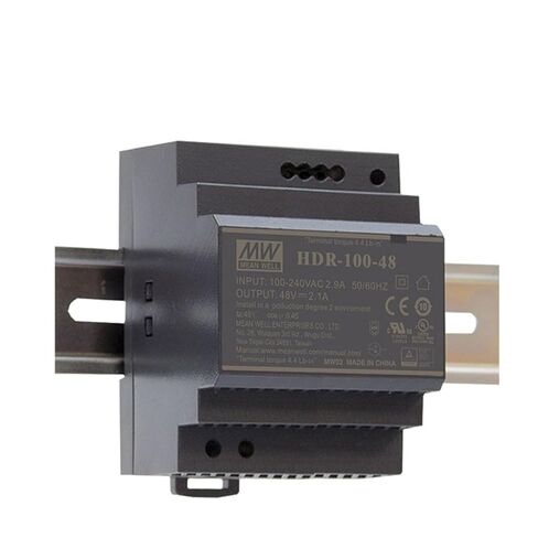 HDR-100-12 85.2W Ultra Slim Step Shape DIN Rail HDR-100 12V 7.1A in Saudi Arabia