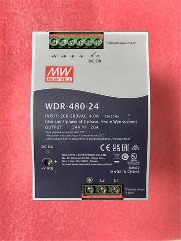 WDR-480-48 480 واط مخرج واحد مصدر طاقة السكك الحديدية الصناعية DIN WDR-480 48V 10A in Saudi Arabia