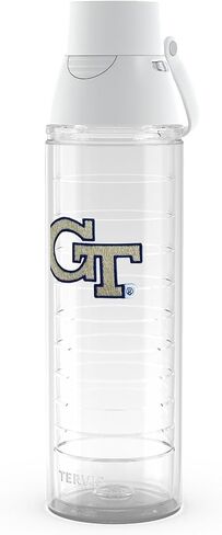 Tervis Venture Lite Georgia Tech Yellow Jackets - Primary Logo Made in USA Double Walled Insulated Tumbler Travel Cup Keeps Drinks Cold & Hot, 24oz Water Bottle, Classic in Saudi Arabia