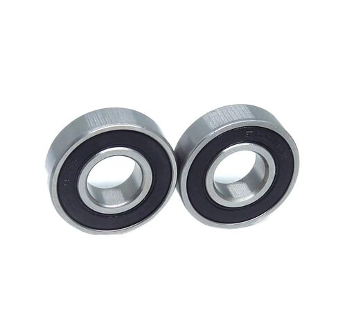 ثنائية المعدن ختم درع مايكرو الأخدود العميق تحمل 2 قطعة 6000-2RS 10x26x8 مللي متر ABEC-3 عالية السرعة المطاط الأختام الكرة in Kuwait