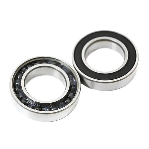 2 قطعة S6803-2RS الفولاذ المقاوم للصدأ الهجين السيراميك تحمل 17x26x5mm ABEC-9 6803RS Si3N4 الكرة تحمل 6803 in Kuwait