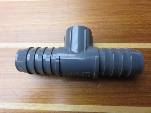 Spears PVC Insert Tee (1" barb x 1" barb x 1/2" FIPT)(1402-130) in Saudi Arabia