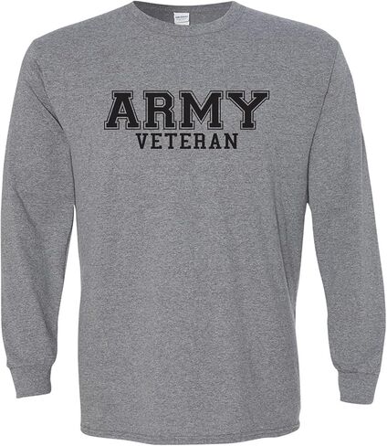 zerogravitee Army Veteran Black Logo Long Sleeve T-Shirt in Kuwait