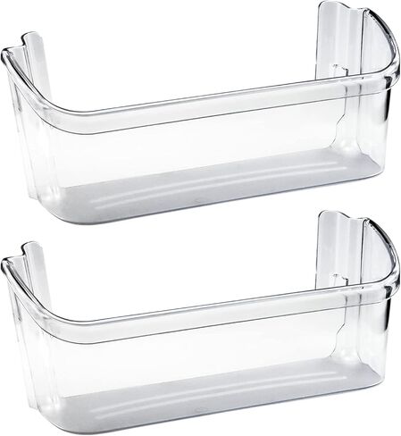 أجزاء AMI 240363702 14.3 بوصة (طول) × 4.2 بوصة (عرض) × 5.5 بوصة (ارتفاع) رف جانبي لصندوق باب الثلاجة الشفاف لفريجيدير، ثلاجة كينمور - يستبدل 240363704، 240363705، 240363708، AP2116106، PS430207 in Kuwait