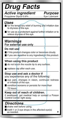 Splash Pure PF Preservative-Free Lubricating Eye Drops for Dry Eyes, Advanced Hydration with Hyaluronate, Smooth, Comfortable Feel, Multi-Dose Bottle (10mL) (Pack of 1) in Saudi Arabia