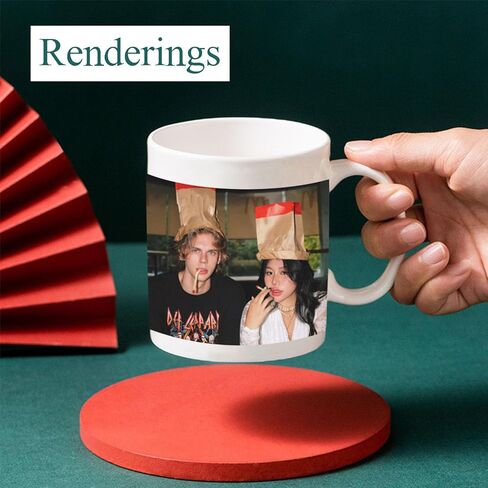 36pcs Sublimation Mugs, 11oz White Coffee Cup Set, Ceramic Coffee Mug, with Foam Box, Machine Washable, White Ceramic Cups Bulk Mugs for Tea Latte Hot Cocoa in Saudi Arabia