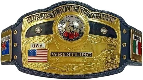 نسخة جديدة طبق الأصل NWA Dome الولايات المتحدة الأمريكية حزام مقاس الكبار، لوحات معدنية in Saudi Arabia