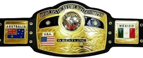 نسخة جديدة طبق الأصل NWA Dome الولايات المتحدة الأمريكية حزام مقاس الكبار، لوحات معدنية in Saudi Arabia