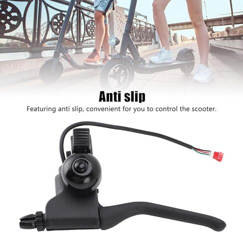 Electric Scooter Brake Handle, Brake Lever & Left Brake Replacement, Anti-Slip Nylon with Bell, for Scooter Brake Cable and Thumb Throttle Systems in Saudi Arabia
