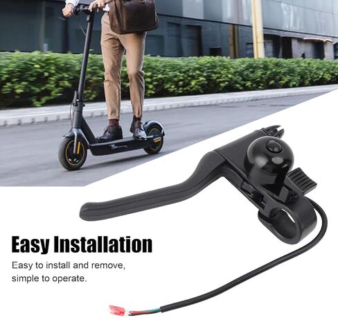 Electric Scooter Brake Handle, Brake Lever & Left Brake Replacement, Anti-Slip Nylon with Bell, for Scooter Brake Cable and Thumb Throttle Systems in Saudi Arabia