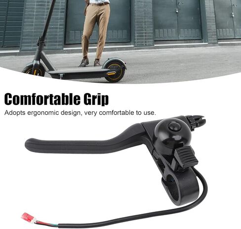 Electric Scooter Brake Handle, Brake Lever & Left Brake Replacement, Anti-Slip Nylon with Bell, for Scooter Brake Cable and Thumb Throttle Systems in Saudi Arabia