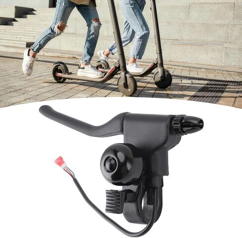 Electric Scooter Brake Handle, Brake Lever & Left Brake Replacement, Anti-Slip Nylon with Bell, for Scooter Brake Cable and Thumb Throttle Systems in Saudi Arabia