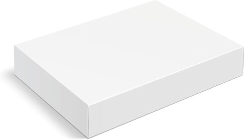 19x14x4 1/2 inches White Cake box, Premium Bakery Boxes, One piece, Perfect for packaging and selling cakes, donuts, cookies, and muffins (12-Pack) in Saudi Arabia