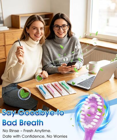 EASICUTI 40PCS/4 Boxes Disposable Toothbrushes with Toothpaste, Floss, Pick & Tongue Scraper, Bulk Travel Oral Care Set for Adults, Kids, Camping, Work in Saudi Arabia