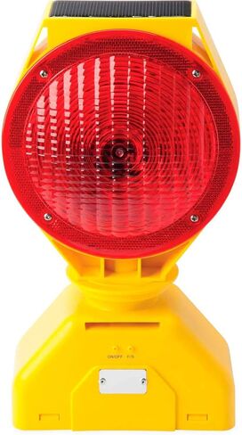 مصباح حاجز LED يعمل بالطاقة الشمسية من تابكو، أحمر، مفتاح تشغيل/إيقاف ثلاثي الاتجاهات in Saudi Arabia