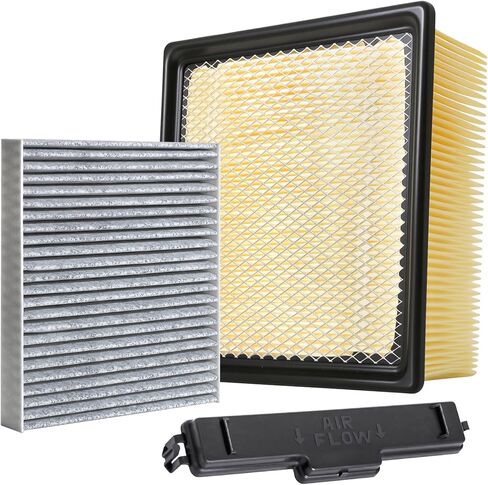Engine & Cabin Air Filter Kit Compatible with 2019-2024 Mazda CX-30, 2019-2025 Mazda 3, 2023-2025 CX-50 | Replace BDGF-61-J6X, PAH9-13-3A0A | Includes Mazda CX30 Cabin Air Filter-Equivalent Models in Saudi Arabia