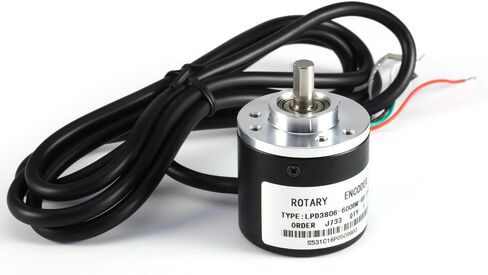 Sattie 600P / R 5V-24V Rotary Encoder, 6mm Shaft, AB 2-Phase, Incremental Encoder for Speed, Angle & Acceleration Measurement in Saudi Arabia