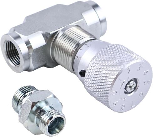 صمام التحكم في التدفق الهيدروليكي HOLDWELL 3/8" L08 STB-G3/8 متوافق مع الحفار الصغير in Saudi Arabia
