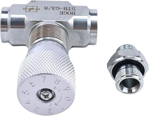 صمام التحكم في التدفق الهيدروليكي HOLDWELL 3/8" L08 STB-G3/8 متوافق مع الحفار الصغير in Saudi Arabia