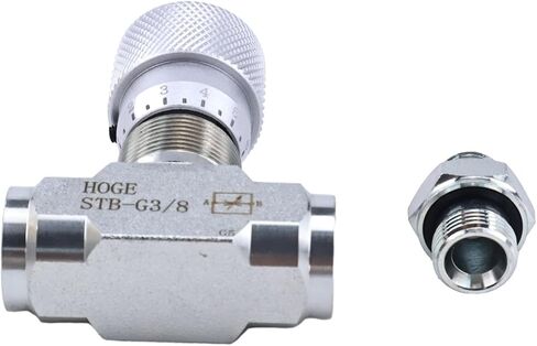 صمام التحكم في التدفق الهيدروليكي HOLDWELL 3/8" L08 STB-G3/8 متوافق مع الحفار الصغير in Saudi Arabia