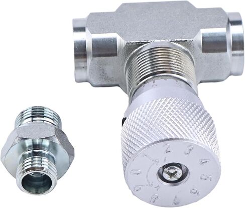 صمام التحكم في التدفق الهيدروليكي HOLDWELL 3/8" L08 STB-G3/8 متوافق مع الحفار الصغير in Saudi Arabia
