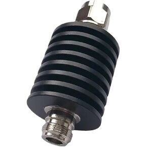 المخفف 20 وات N نوع المخفف DC-3Ghz/4Ghz 1/2/3/5/6/10/15/20/25/30/40/50db N ذكر التوصيل إلى أنثى جاك موصل الطاقة المحوري 50ohm (30db، 4G) in Kuwait