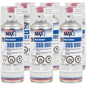 Spray max USC 2k High Gloss Clearcoat Aerosol (6 PACK) in Kuwait