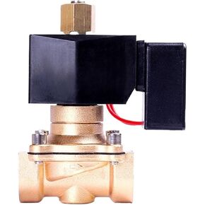 1/2 "صمام الملف اللولبي النحاسي المفتوح عادة غير الحراري والموفر للطاقة 1/2 12 فولت 220VAC 110VAC 24VDC 12VDC(BSP_24VDC) in Kuwait