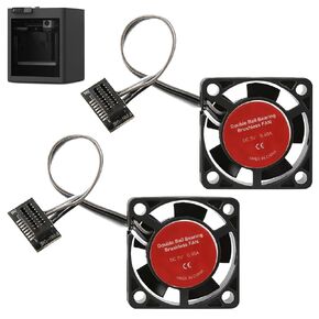 2 حزمة من مروحة P1S Hotend المتوافقة مع طابعة Bambu Lab ثلاثية الأبعاد، مراوح هيدروليكية دقيقة بدون فرش مع التحكم في سرعة PWM (P1P/P1S) in Kuwait