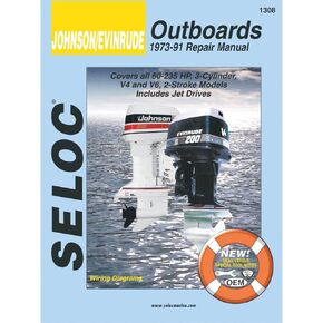 Johnson, Evinrude Outboard, 1973 - 1991 Repair and Tune-Up Manual in Kuwait