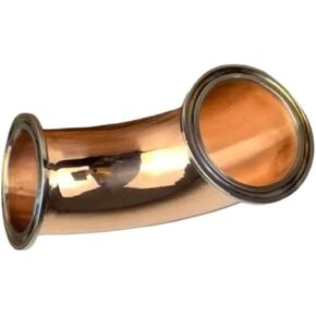 Clamp 4"(102mm) OD119mm Copper Elbow 90 degree in Kuwait
