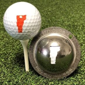 Tin Cup Golf Ball Custom Marker Alignment Tool in Saudi Arabia