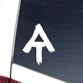 Appalachian Trail Sign Blaze Vinyl Decal Sticker Custom Truck Bumper Window Laptop Car Notebook Mug Tumbler Gift Helmet Sasquatch (White) in Kuwait