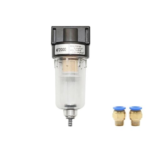 AF2000 1/4 air Source Processor Copper Filter air Pump Filter Oil-Water Separator Pneumatic Components air Compressor(PC 8mm Fitting) in Saudi Arabia