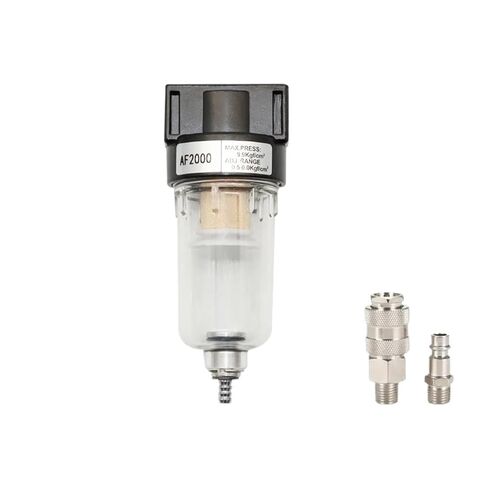 AF2000 1/4 air Source Processor Copper Filter air Pump Filter Oil-Water Separator Pneumatic Components air Compressor(PC 8mm Fitting) in Saudi Arabia
