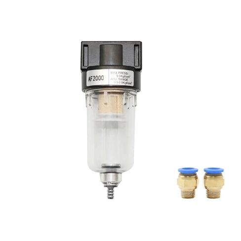 AF2000 1/4 air Source Processor Copper Filter air Pump Filter Oil-Water Separator Pneumatic Components air Compressor(PC 8mm Fitting) in Saudi Arabia